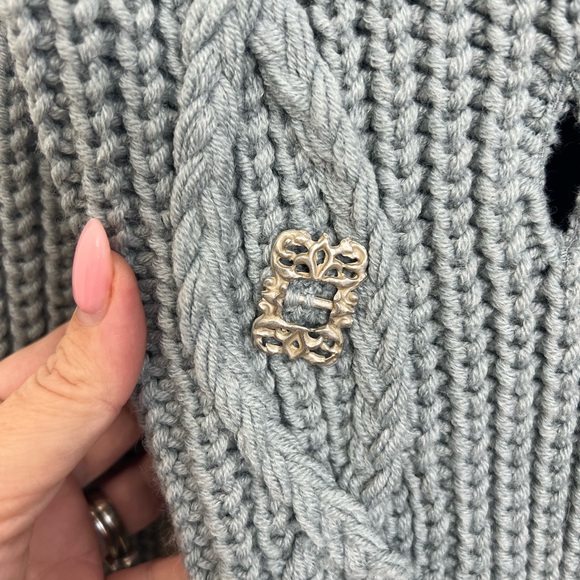 🇮🇹Elisa Cavaletti Beautiful modern cardigan sweater m - Picture 6 of 9